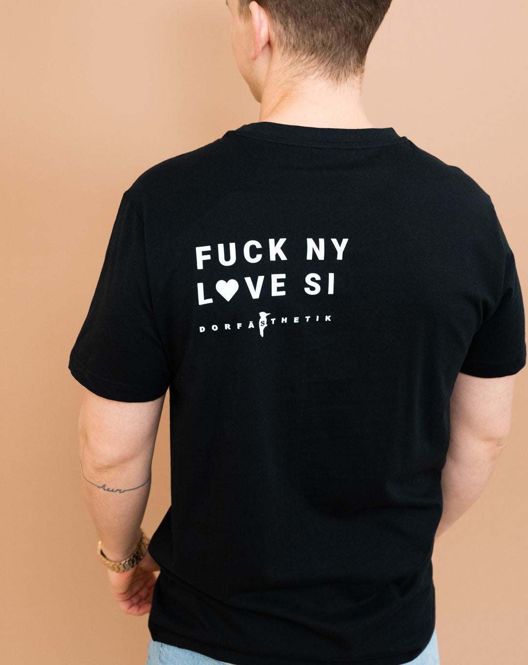 FUCK NY LOVE SI T-Shirt black