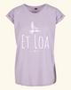 NEU ET LOA T-Shirt flieder