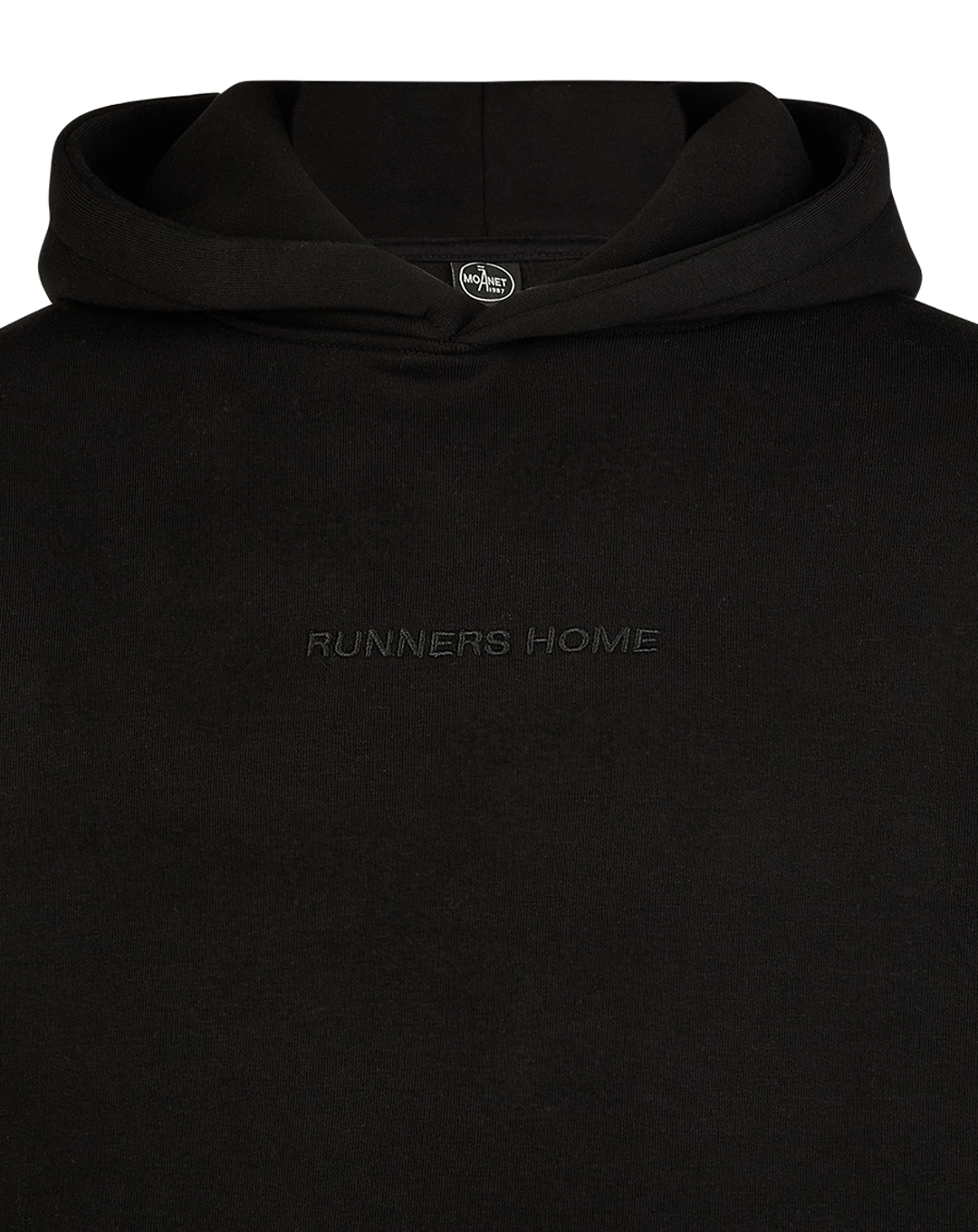 Hoodie "Runners Home" black