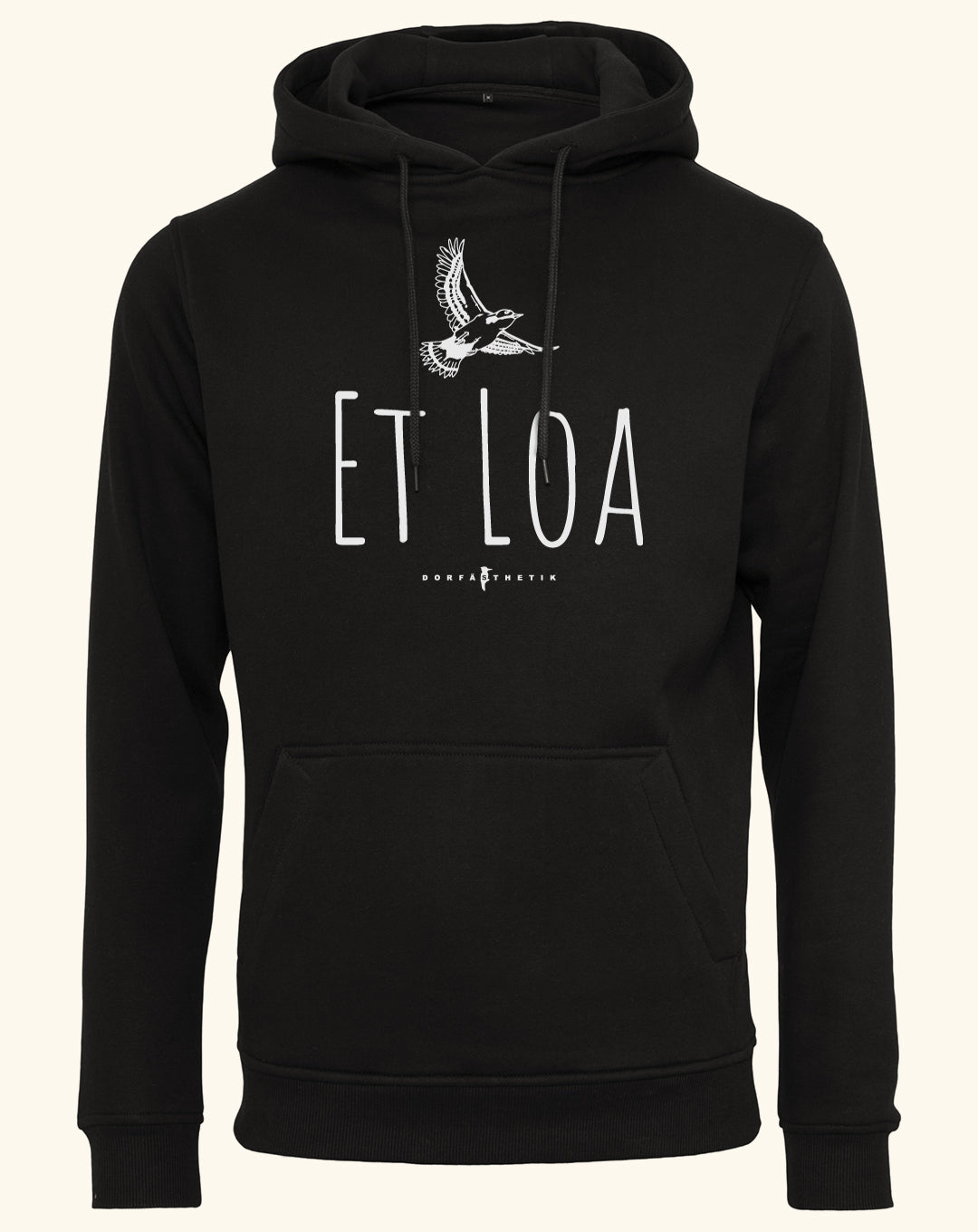 ET LOA Hoodie schwarz