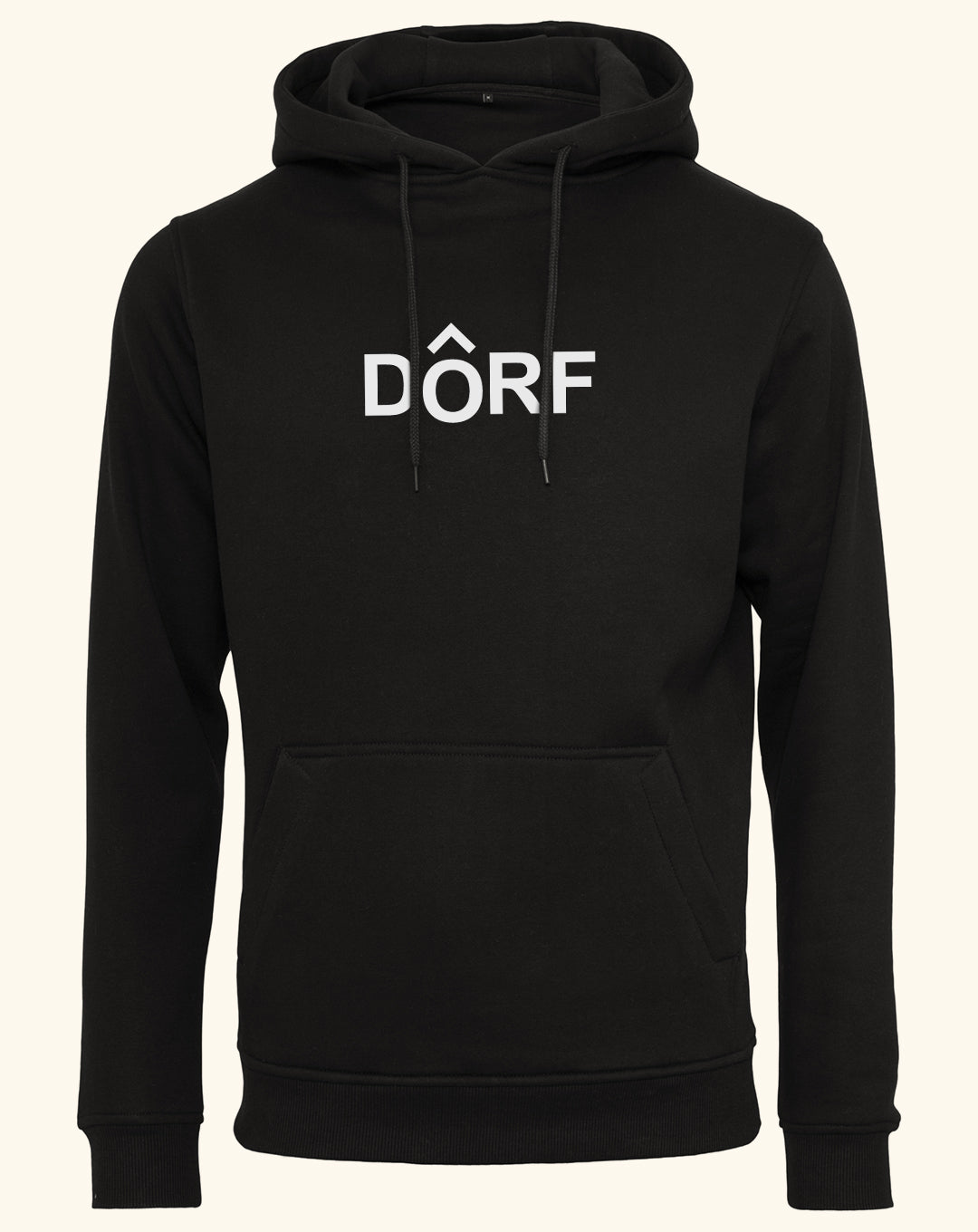 DORF Hoodie schwarz