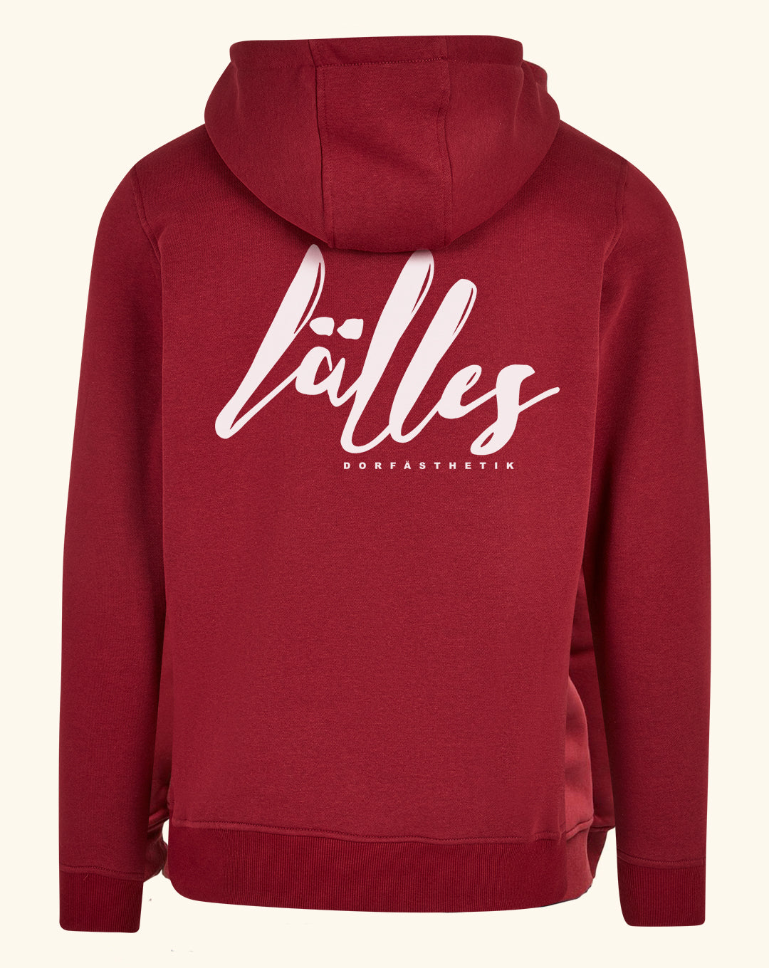 Lälles Hoodie burghundy