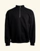 MOANET Blank Classic Halfzip black