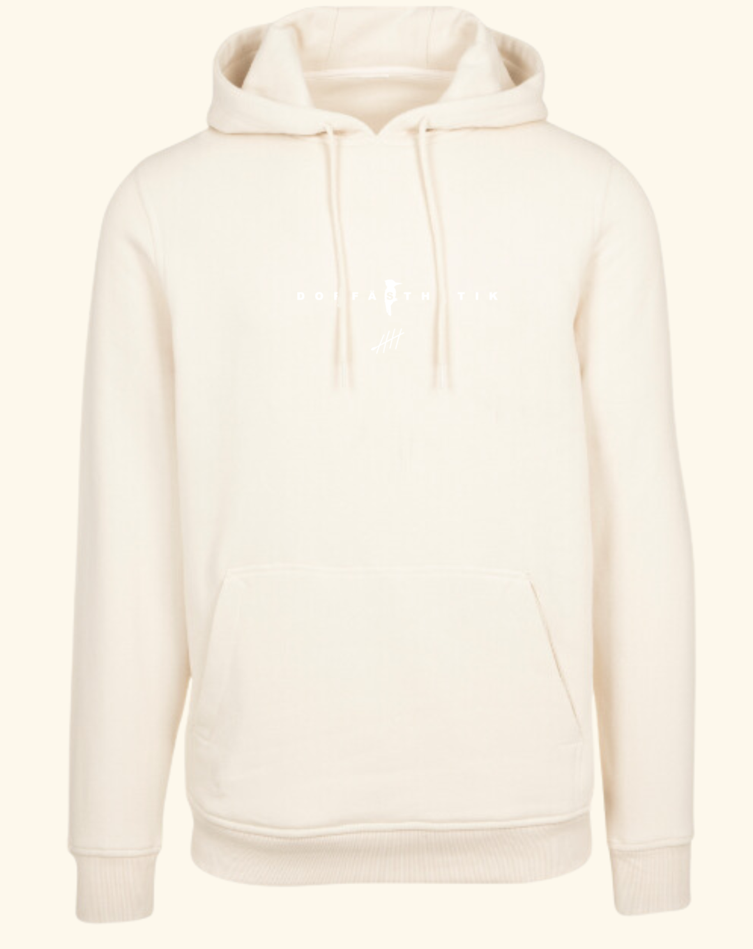 Hoodie "ERZI" sand