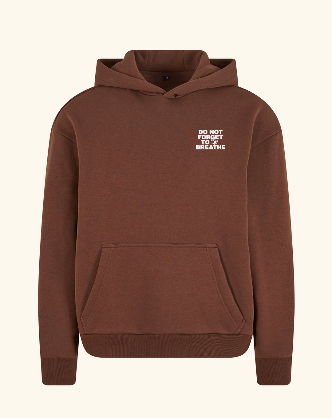 DNFTB Fluffy Basic Hoodie chocolate